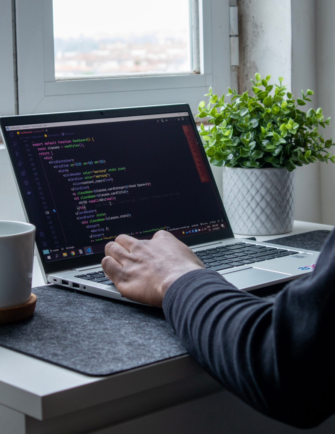 My First Website Design - Developer X Heptagon Dev