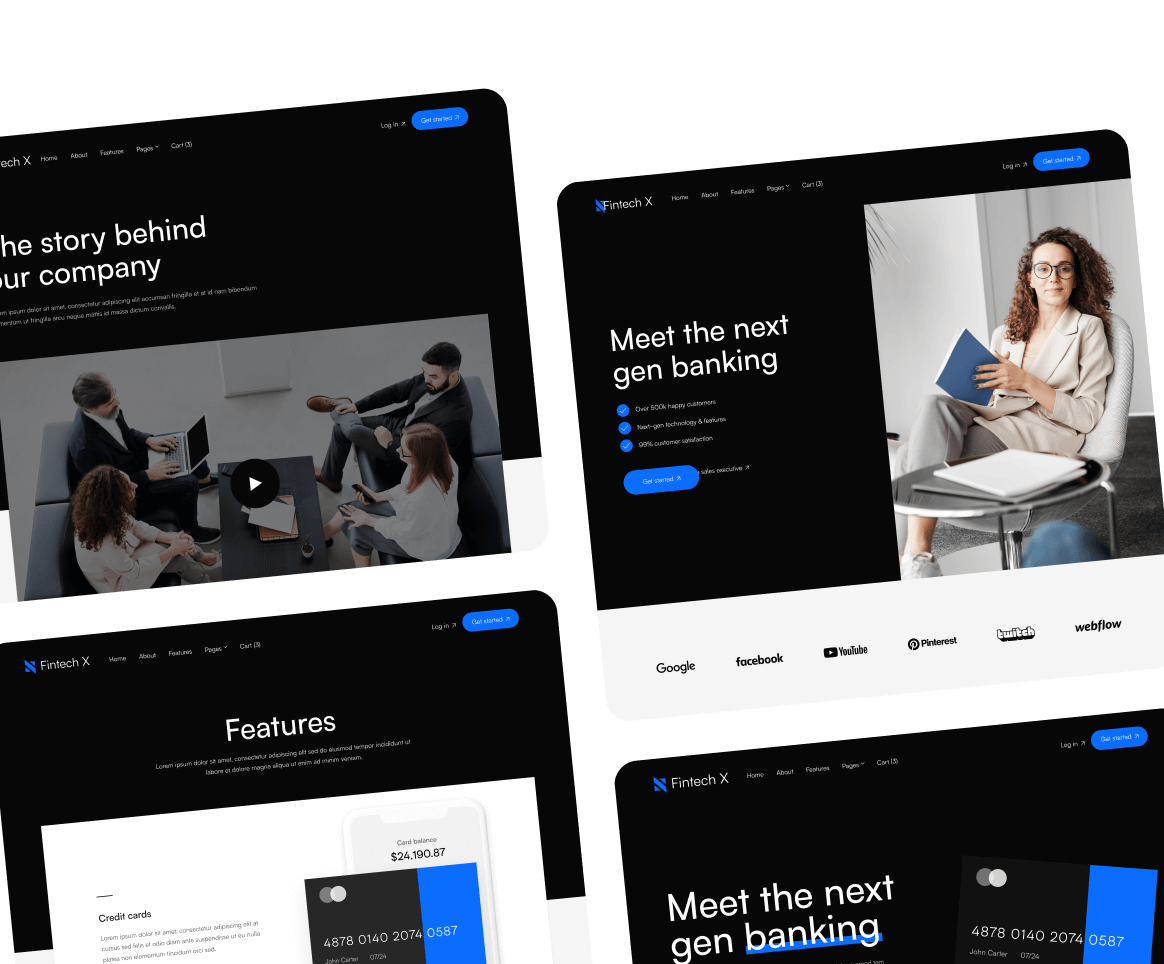 Banking Website Optimization for Fintech X